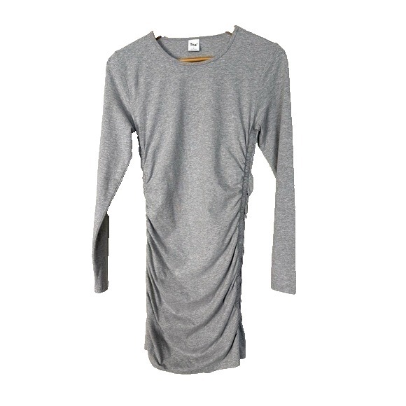 Aritzia Tna Chill Malibu Mini Dress Womens Medium Heather Gray Party Sexy Beach